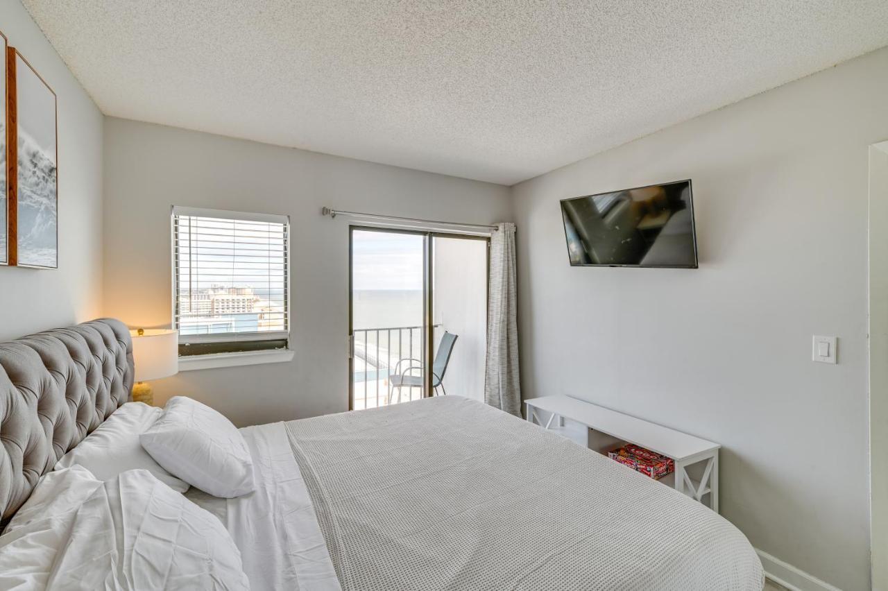 Oceanfront Myrtle Beach Condo With Balcony And Views! מראה חיצוני תמונה