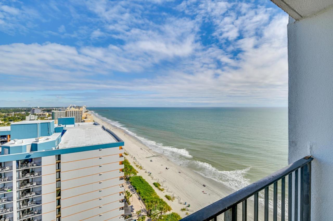 Oceanfront Myrtle Beach Condo With Balcony And Views! מראה חיצוני תמונה