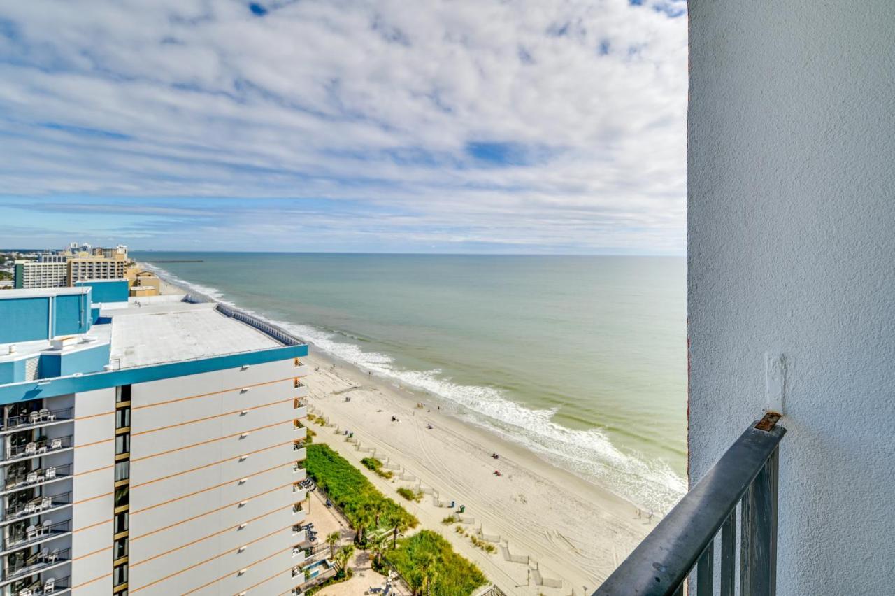 Oceanfront Myrtle Beach Condo With Balcony And Views! מראה חיצוני תמונה