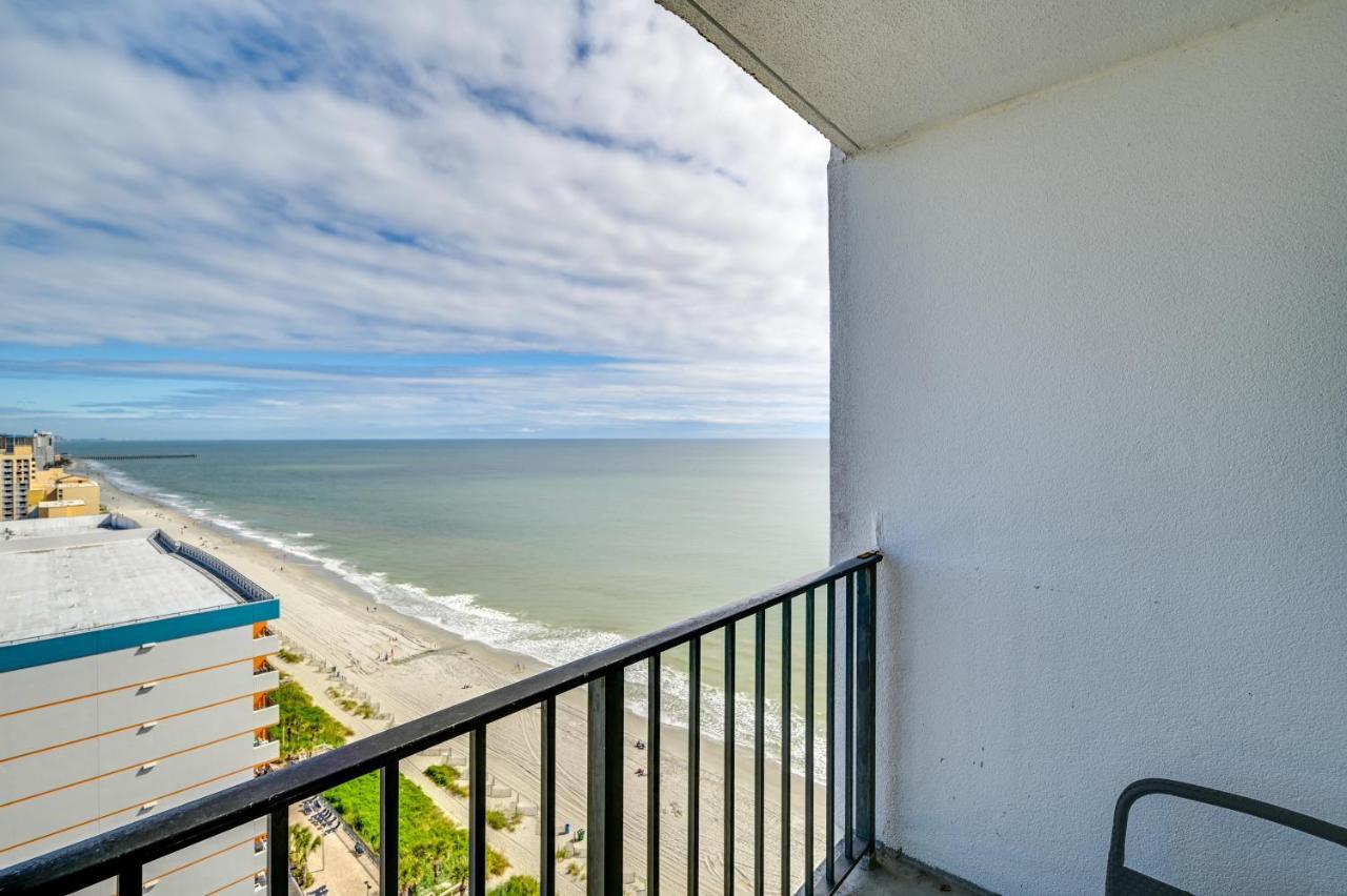 Oceanfront Myrtle Beach Condo With Balcony And Views! מראה חיצוני תמונה